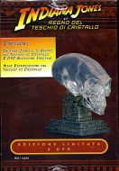 INDIANA JONES E IL REGNO DEL TESCHIO DI CRISTALLO 2 Dvd + Teschio