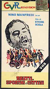 VHS - BRUTTI SPORCHI E CATTIVI