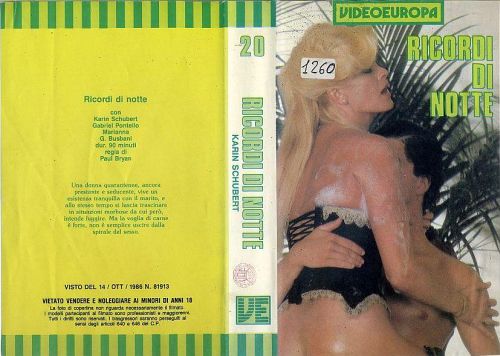 XXX - RICORDI DI NOTTE