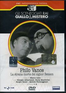PHILO VANCE - La strana morte del Signor Benson