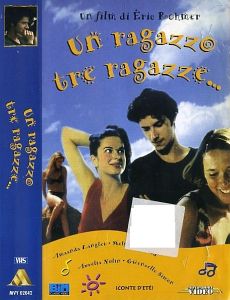 VHS - UN RAGAZZO TRE RAGAZZE