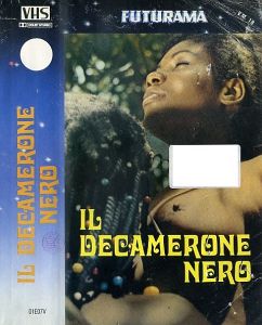VHS - IL DECAMERONE NERO
