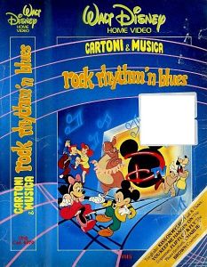 VHS - CARTONI E MUSICA ROCK RHYTHM'N BLUES