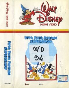 VHS - PIPPO PLUTO PAPERINO SUPERSHOW
