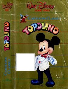 VHS - CARTOONS CLASSICI TOPOLINO