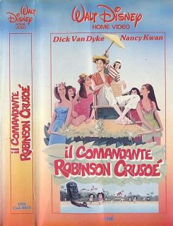 VHS - IL COMANDANTE ROBINSON CRUSOE'